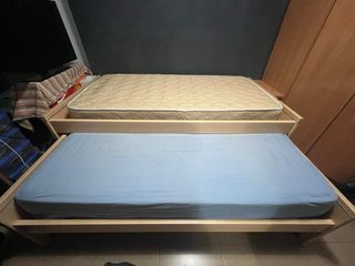 Cama nido doble con cajones