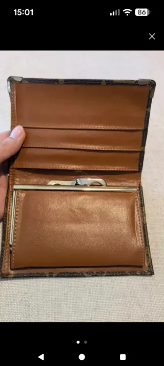 Monedero señora en marrón