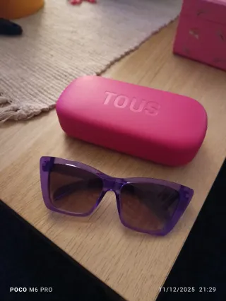 Gafas de Sol TOUS Morado y Gris STOB82 0916