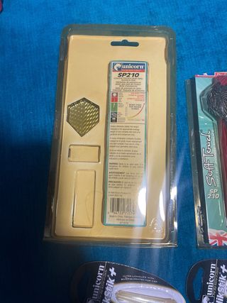 6 Dardos Unicorn Soft Touch y SlikStik+