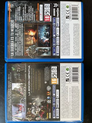 Juegos PS Vita 20€/unidad