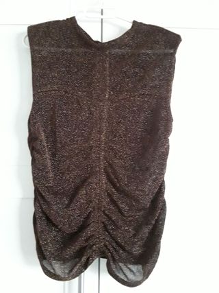 Top de fiesta de Sfera. Talla M.