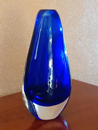 Vaso Murano Sommerso Flavio Poli anni 60/70