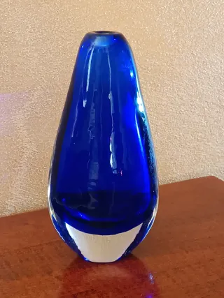 Vaso Murano Sommerso Flavio Poli anni 60/70