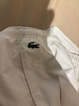 Conjunto Chándal Lacoste Blanco y Amarillo