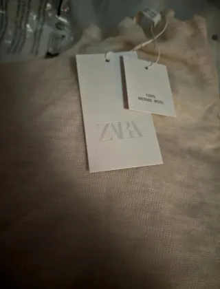 Jersey Zara crema talla S