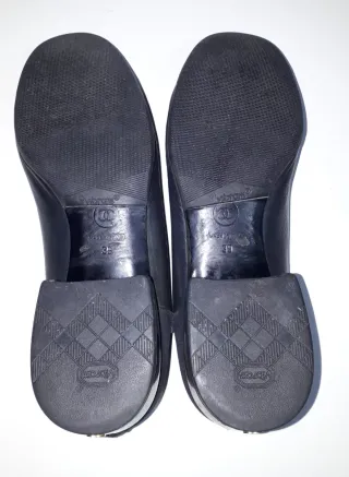 Chanel Tacon Medio T-39 Negro