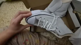 Converse All Star Blancas Talla 36 Sin Uso