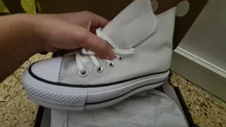 Converse All Star Blancas Talla 36 Sin Uso