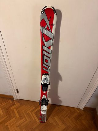 Sci junior Volkl 120cm con bastoncini