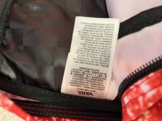 Mochila Vans Roja Estampada