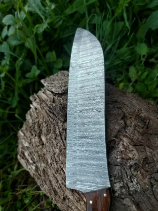 Coltello Chef Acciaio Damasco Forgiato