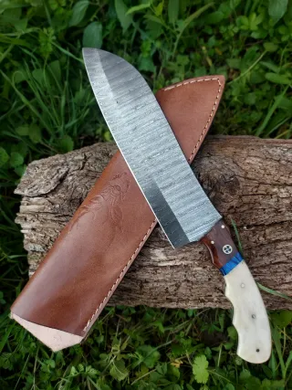 Coltello Chef Acciaio Damasco Forgiato