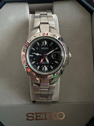 Reloj Vintage Seiko Perpetual Calendar estuche