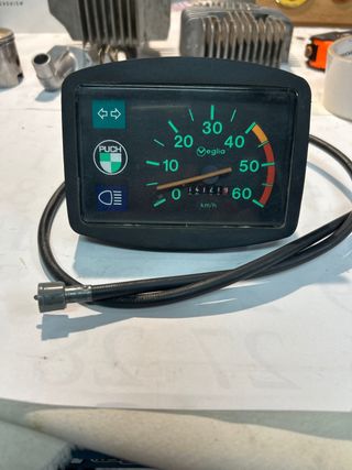 Velocímetro Veglia Puch con cable