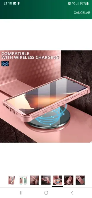 Funda Samsung Galaxy Note 20 Ultra PC+TPU