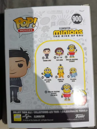 Funko Pop! Minions: Young Gru y 70's Bob