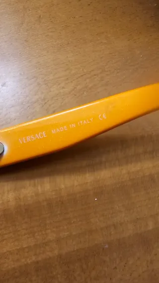 Occhiali Versace Mascherina Brown/Orange