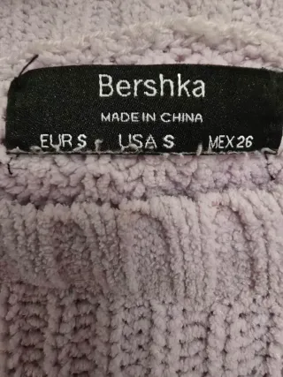 Jersey de punto lila