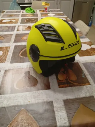 Casco LS2 Jet Giallo Fluo