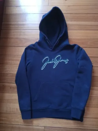 Sudadera Jack & Jones Azul Talla 12 AÑOS