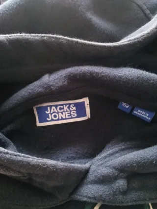 Sudadera Jack & Jones Azul Talla 12 AÑOS