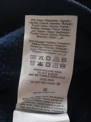 Sudadera Jack & Jones Azul Talla 12 AÑOS