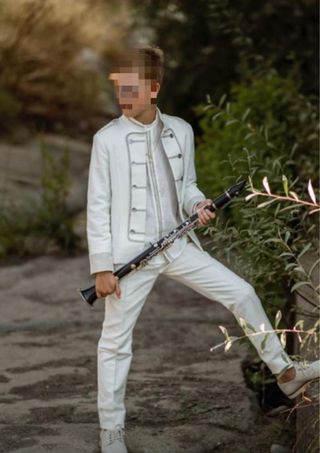 Traje de Comunión Niño Blanco