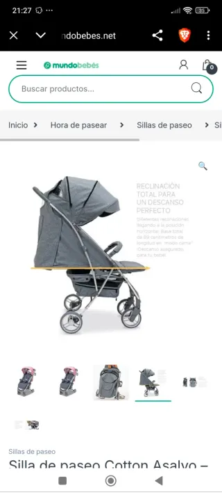 Carro de paseo ligero