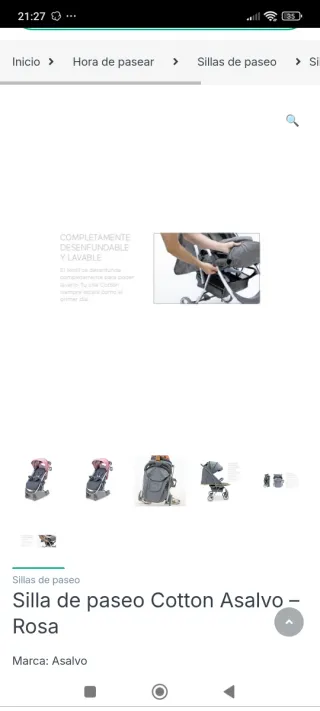 Carro de paseo ligero