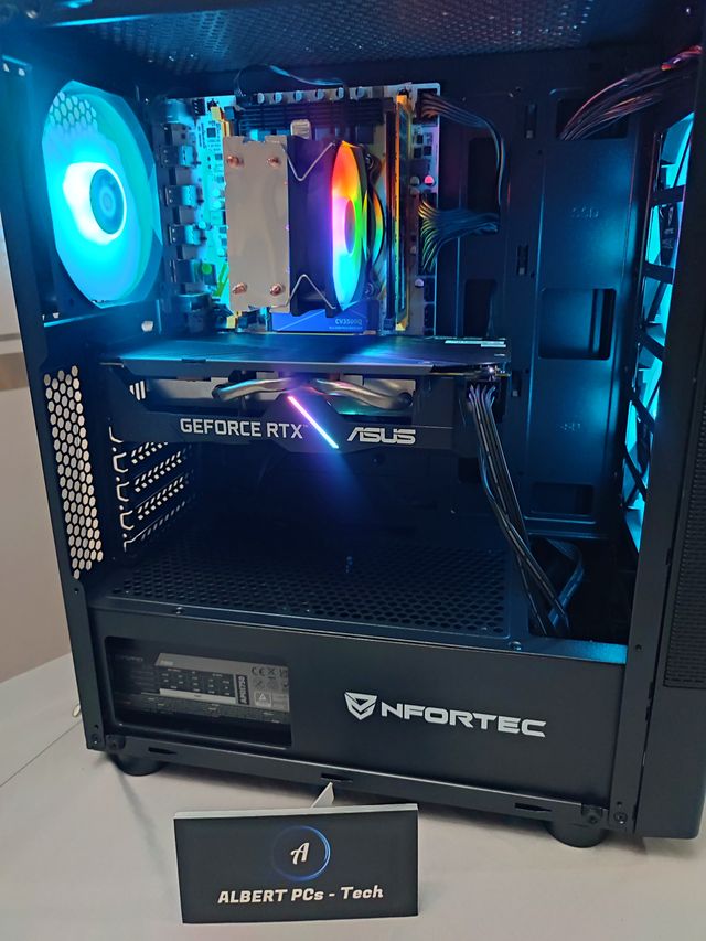 PC Gaming RTX 2060, 32GB R, 1.5tb SSD+HDD, 14 NLC