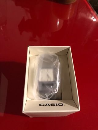 Reloj Casio Plata y Blanco
