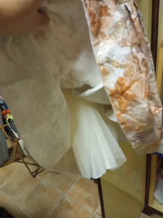 Vestido estampado floral adolescente