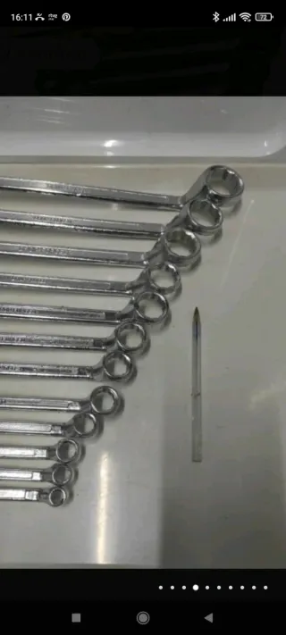 12 llaves estrella acodadas