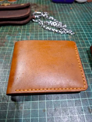 Cartera Billetera Monedero Cuero Genuino