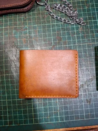 Cartera Billetera Monedero Cuero Genuino