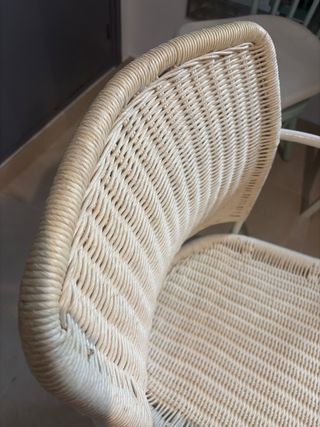 Silla de escritorio Ikea mimbre