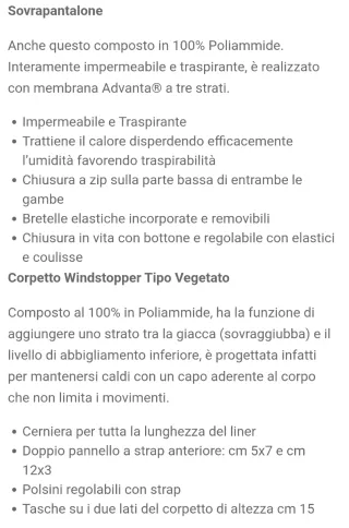 Sopravvestito Vegetato SBB Impermeabile