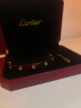 Pulsera Cartier LOVE Oro