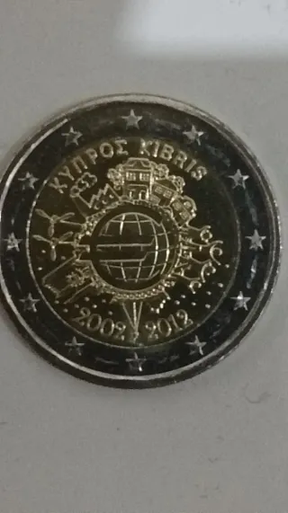 Moneda 2€ Chipre 2009-2012