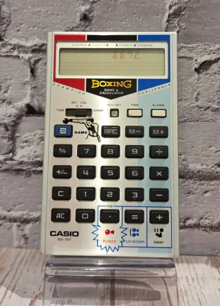 Casio BG-15T Boxing Game & Calculator