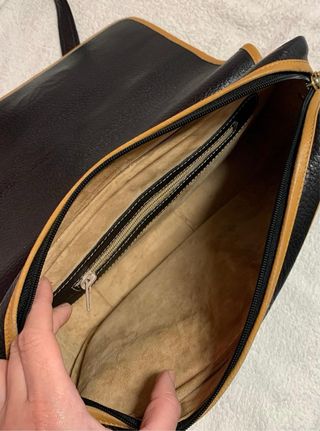 Bolso Vintage Negro y Dorado