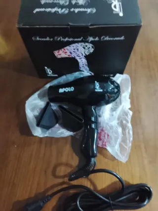 Secador de pelo profesional APOLO negro