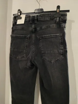 Pantalón vaquero Zara Skinny Crop T34