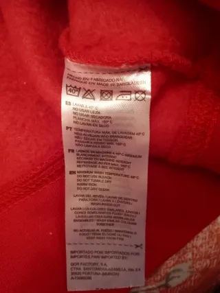 Sudadera Athletic Club Talla 12 AÑOS