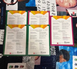 5 libros de matemáticas (3ºESO y 4ºESO)