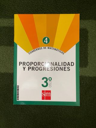 5 libros de matemáticas (3ºESO y 4ºESO)