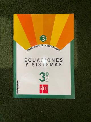5 libros de matemáticas (3ºESO y 4ºESO)