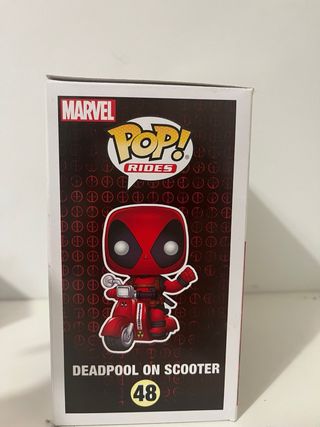 Funko Pop Deadpool con Moto