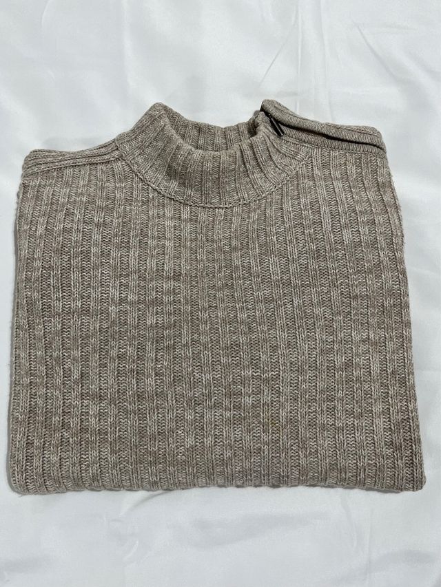 Volcano jersey canalé camel XXL semicisne